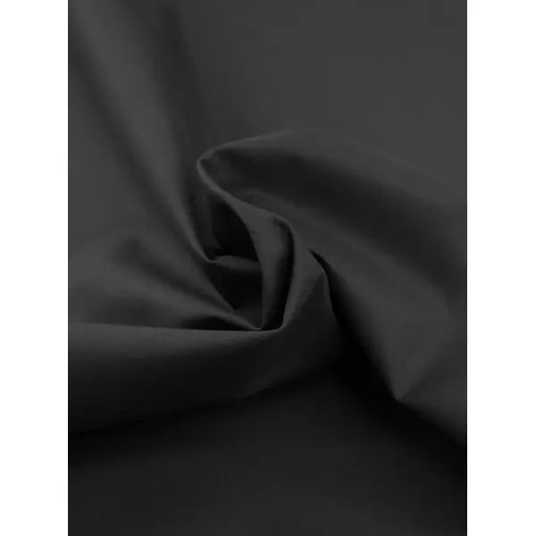 Blackout Curtain Lining Fabric - Black – view 2 – Truro Fabrics
