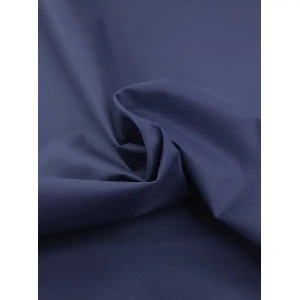 Blackout Curtain Lining Fabric - Indigo – view 2 – Truro Fabrics