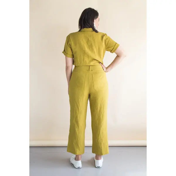 Closet Core - Paper Sewing Pattern - Blanca Flightsuit – view 3 – Truro Fabrics