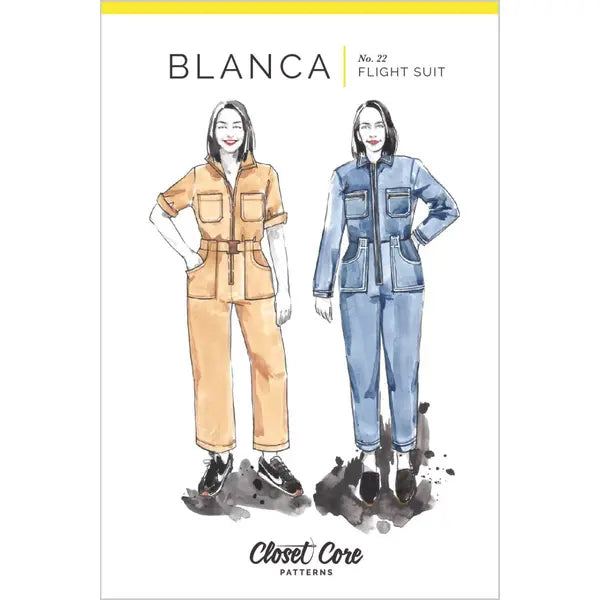 Closet Core - Paper Sewing Pattern - Blanca Flightsuit – view 5 – Truro Fabrics