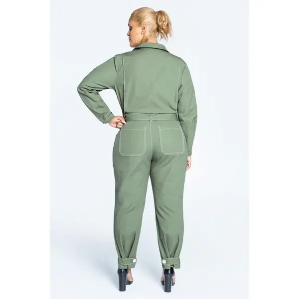 Closet Core - Paper Sewing Pattern - Blanca Flightsuit – view 9 – Truro Fabrics