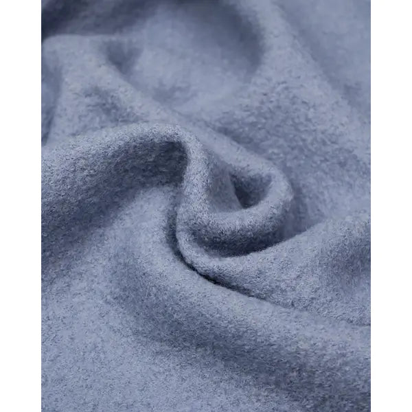 Boiled Pure Wool Jersey Fabric - Harebell – view 3 – Truro Fabrics