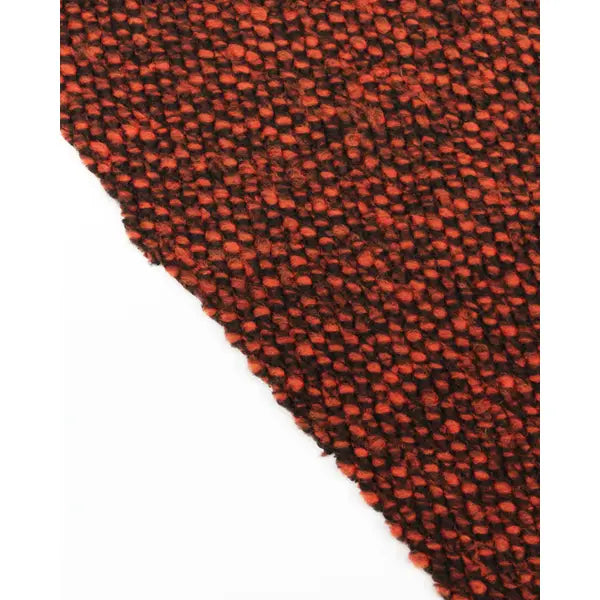 Boucle Knit Coating Fabric - Rust – view 4 – Truro Fabrics