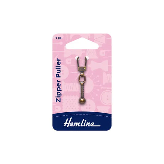 Bronze Ball Zipper Pull – Truro Fabrics