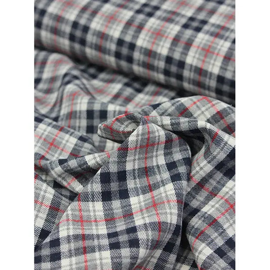 Brushed Cotton Plaid Fabric - Blackthorn Plaid – Truro Fabrics