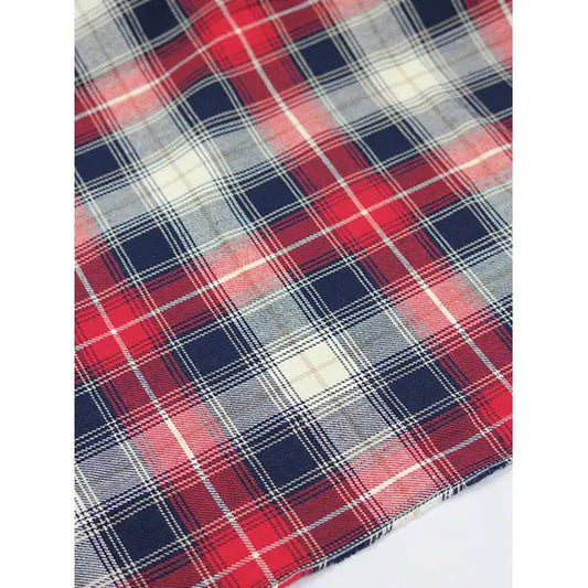 Brushed Cotton Flannel Fabric - Cabin Plaid – view 2 – Truro Fabrics