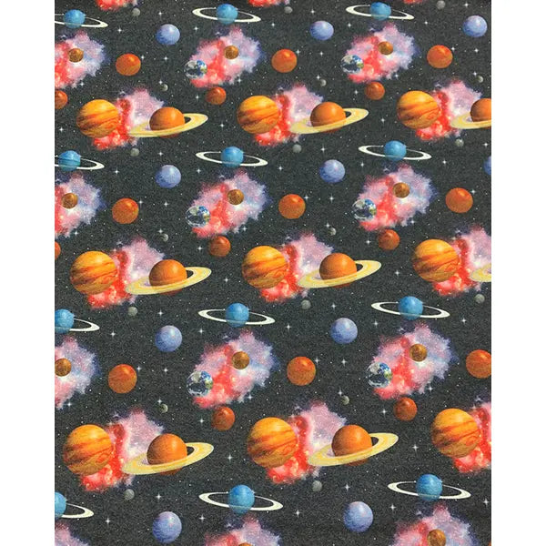 Brushed Cotton Flannelette Fabric - Space Age – view 3 – Truro Fabrics