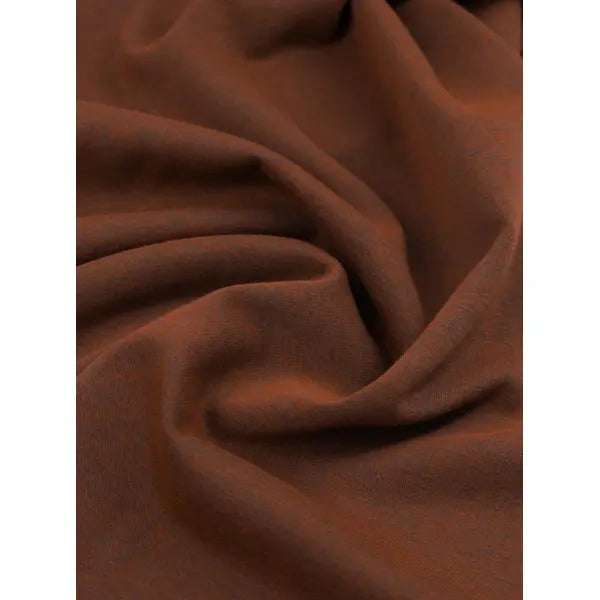 Brushed Sweatshirt Fleece Fabric - Ember – view 3 – Truro Fabrics