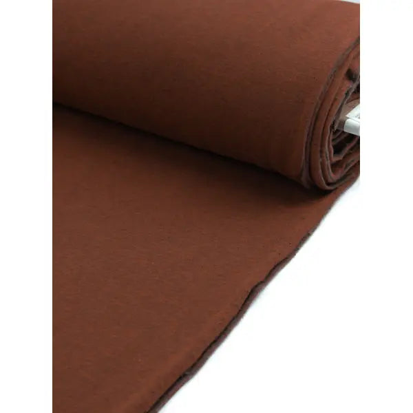Brushed Sweatshirt Fleece Fabric - Ember – view 4 – Truro Fabrics