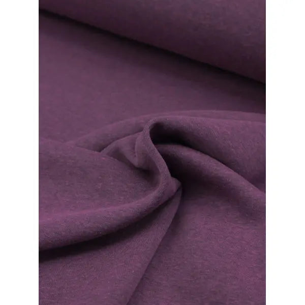 Brushed Sweatshirt Fleece Fabric - Fig – Truro Fabrics