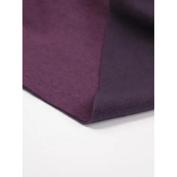 Brushed Sweatshirt Fleece Fabric - Fig – view 5 – Truro Fabrics