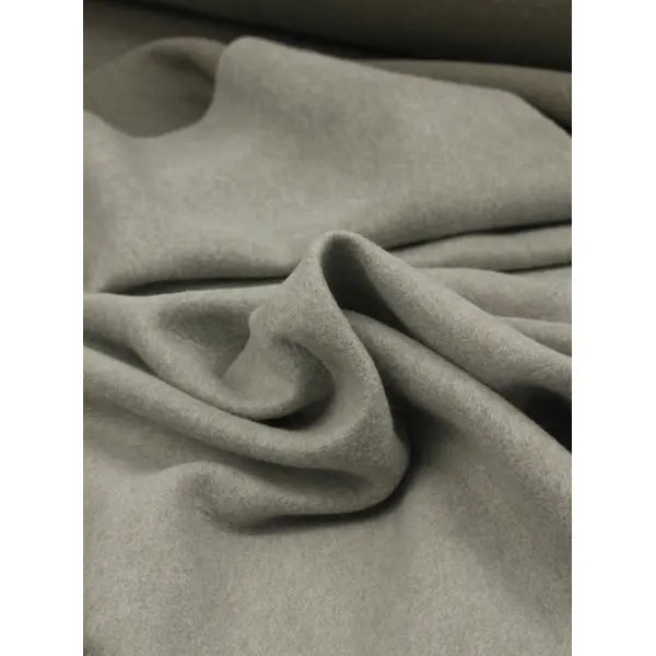 Brushed Sweatshirt Fleece Fabric - Lichen – view 5 – Truro Fabrics
