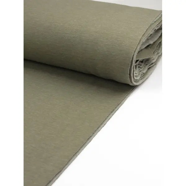 Brushed Sweatshirt Fleece Fabric - Lichen – view 4 – Truro Fabrics