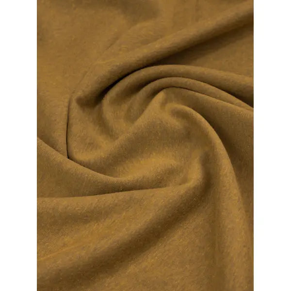 Brushed Sweatshirt Fleece Fabric - Pollen – view 6 – Truro Fabrics