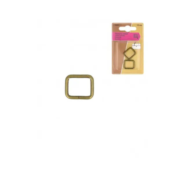 Buckles - Brass – view 2 – Truro Fabrics