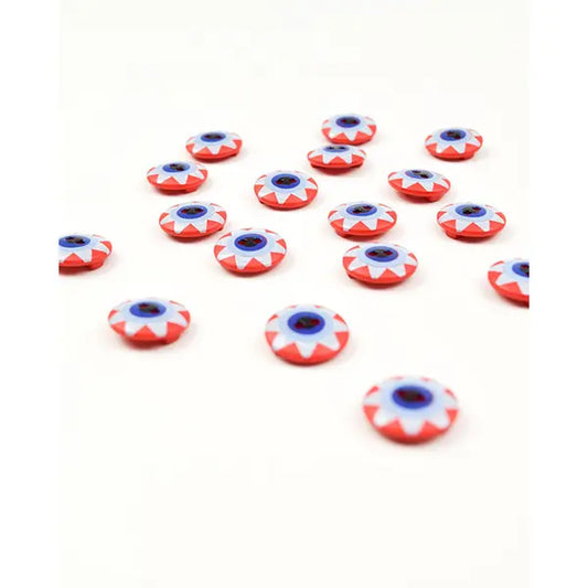 Button - Kaffe Fassett - Starflower Seaside - 15mm – view 2 – Truro Fabrics