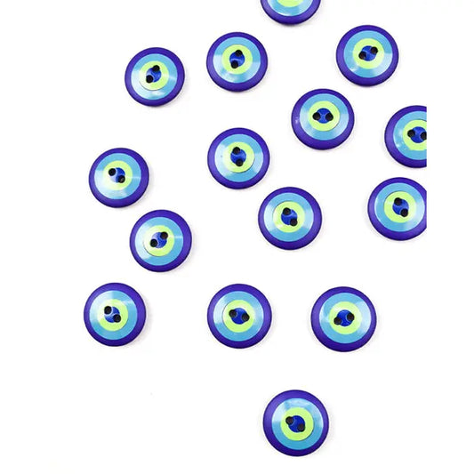 Button - Kaffe Fassett - Target - Blue - 20mm – Truro Fabrics