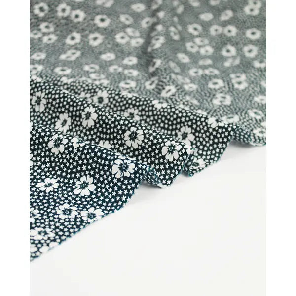Challis Lawn Fabric - Evelyn – view 2 – Truro Fabrics