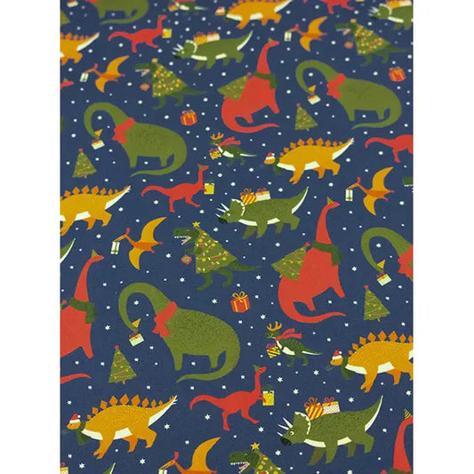 Christmas Cotton Fabric - Jurassic Jingle – Truro Fabrics