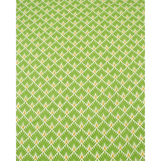 Christmas Teflon Tablecloth Fabric - Pine Fans - Green – Truro Fabrics