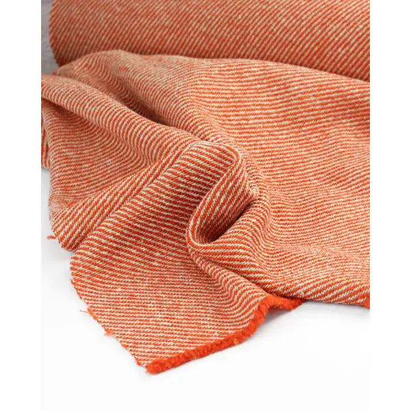 Chunky Twill Coating Fabric - Orangeade – Truro Fabrics