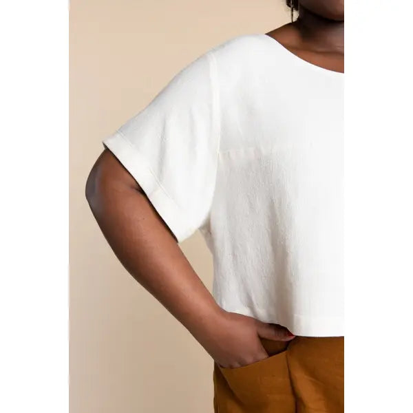 Closet Core - Paper Sewing Pattern - Cielo Top & Dress – view 4 – Truro Fabrics