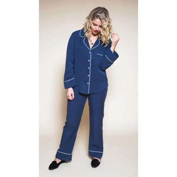 Closet Core - Paper Sewing Pattern - Carolyn Pyjamas – view 3 – Truro Fabrics