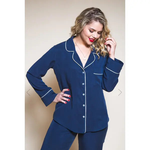 Closet Core - Paper Sewing Pattern - Carolyn Pyjamas – view 4 – Truro Fabrics