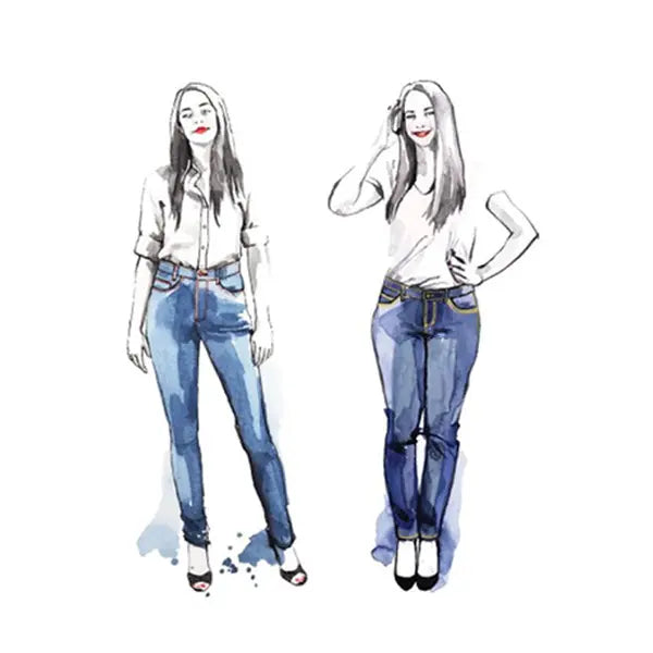 Closet Core - Paper Sewing Pattern - Ginger Skinny Jeans – view 9 – Truro Fabrics