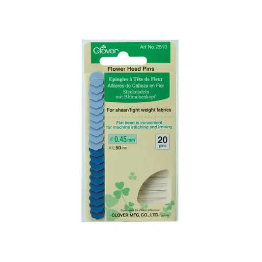 Clover - Flower Head Pins Fine – Truro Fabrics