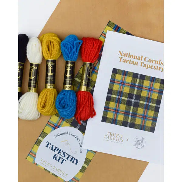Cornish Tartan Tapestry Kit by Truro Fabrics – Truro Fabrics