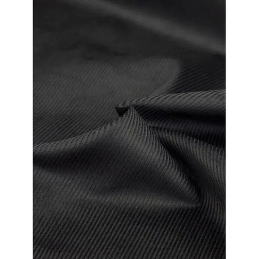Cotton Corduroy Fabric - Black – Truro Fabrics