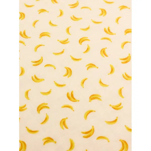 Cotton Double Gauze Fabric - Banana Bonbon Butter – view 2 – Truro Fabrics