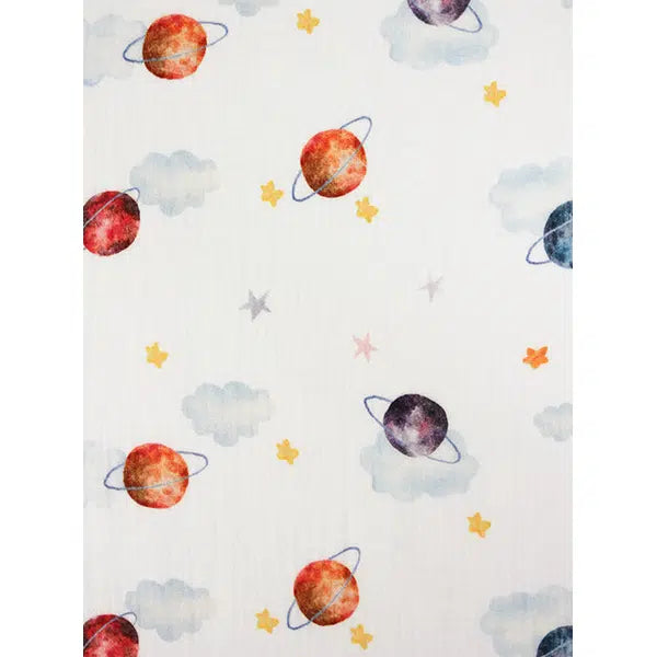 Cotton Double Gauze Fabric - Cosmic Dreams – Truro Fabrics