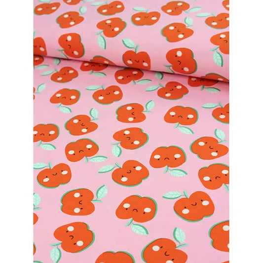 Cotton Jersey Fabric - Candy Apples – Truro Fabrics