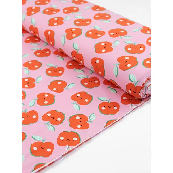 Cotton Jersey Fabric - Candy Apples – view 4 – Truro Fabrics