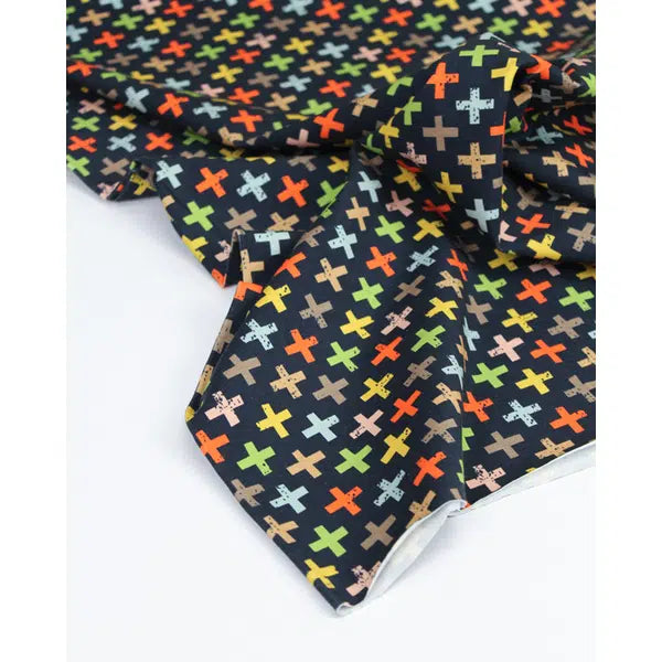 Cotton Jersey Fabric - Candy Cross – Truro Fabrics