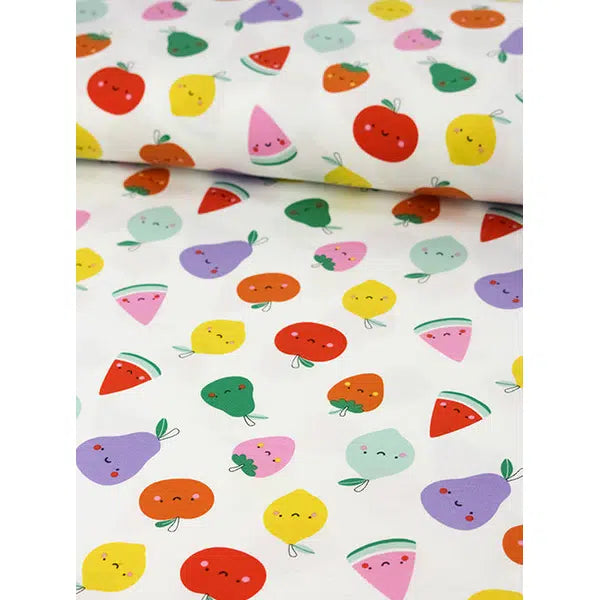 Cotton Jersey Fabric - Fruit Salad – Truro Fabrics