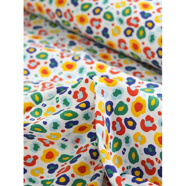 Cotton Jersey Fabric - Rainbow Leopard – Truro Fabrics