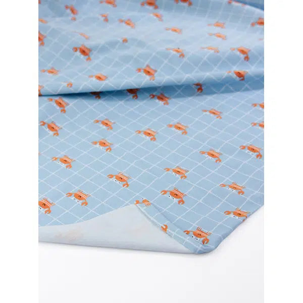 Cotton Jersey Knit Fabric - Happy Crab – Truro Fabrics
