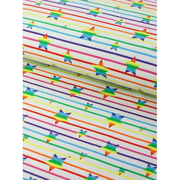 Cotton Jersey Knit Fabric - Starbeam Stripes – Truro Fabrics