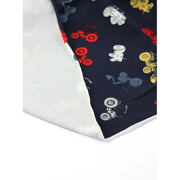 Cotton Jersey Knit Fabric - Tractor Town – view 2 – Truro Fabrics