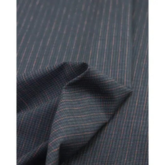 Cotton & Linen Blend Fabric - Flickerweave Plaid – Truro Fabrics