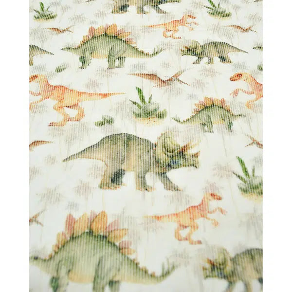 Cotton Needlecord Fabric - Dinosaur Safari – Truro Fabrics