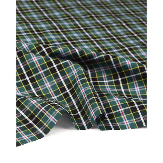 Cotton Poplin Fabric - Cornish Hunting Tartan 4cm – Truro Fabrics