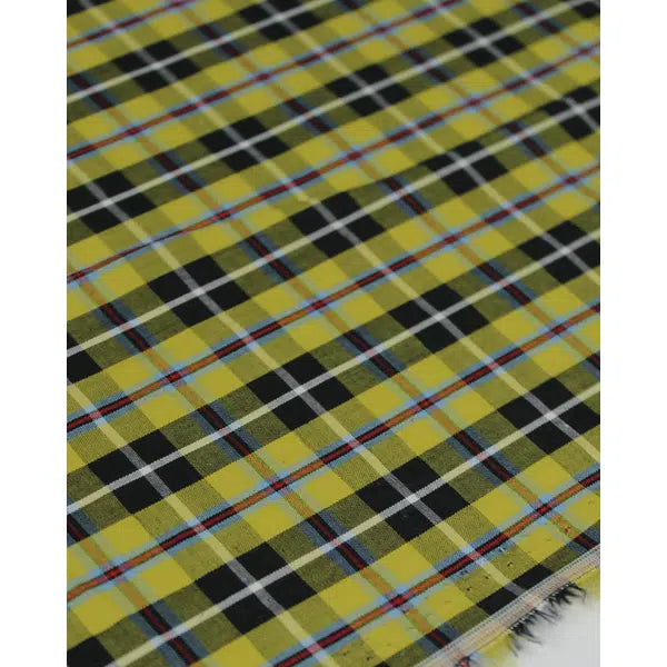 Cotton Poplin Fabric - National Cornish Tartan 4cm – Truro Fabrics