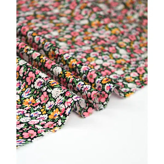 Cotton Poplin Fabric - Pollie Pink – view 2 – Truro Fabrics
