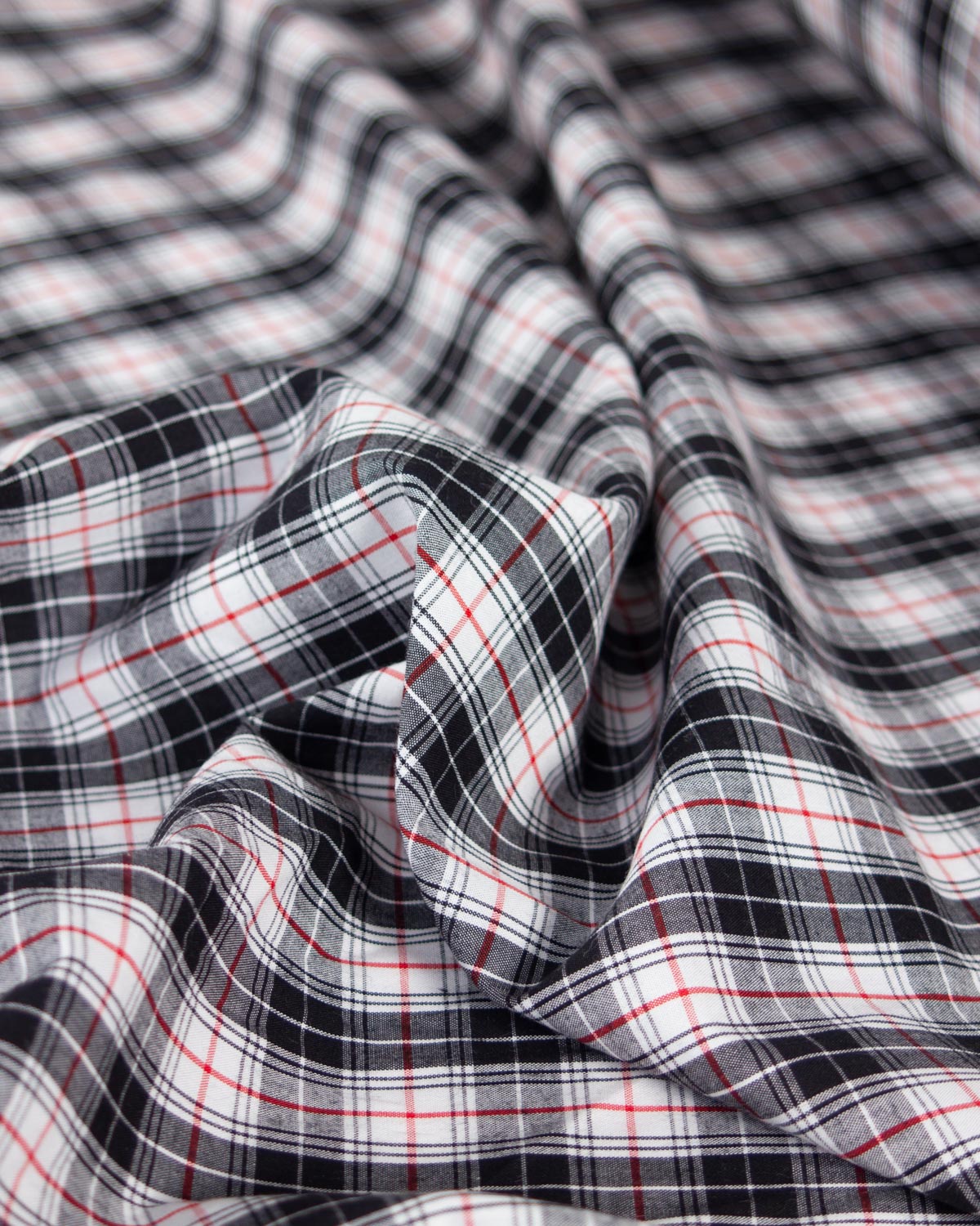 Cotton Poplin Fabric - St Piran's Cornish Tartan 4cm