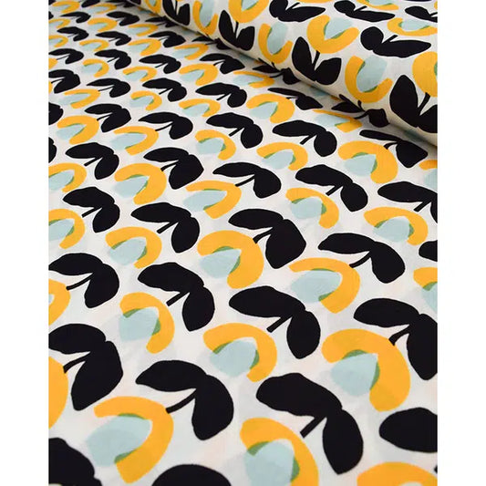 Cotton Poplin Fabric - Tulip Field Yellow – Truro Fabrics