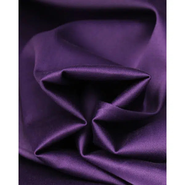 Cotton Sateen Fabric - Iris – view 2 – Truro Fabrics